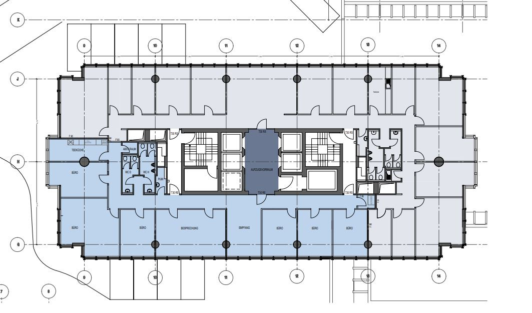 Grundriss K4 7 OG - 289 m²