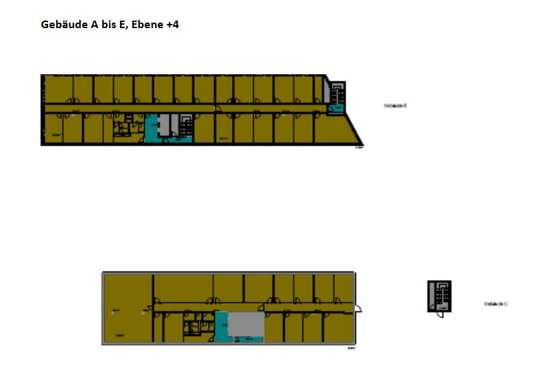 gebäude A-E Ebene +4
