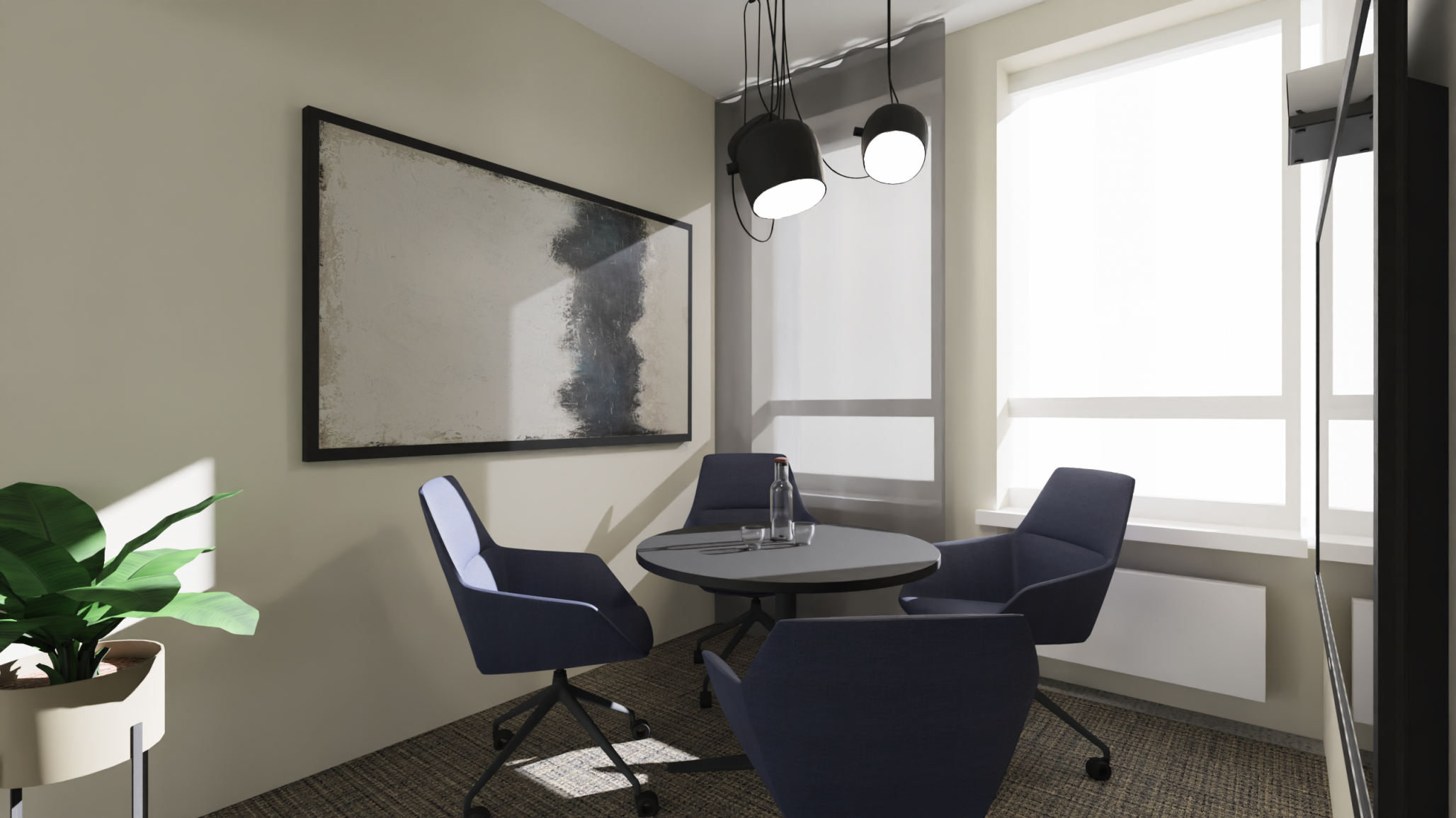 Visualisierung Büro