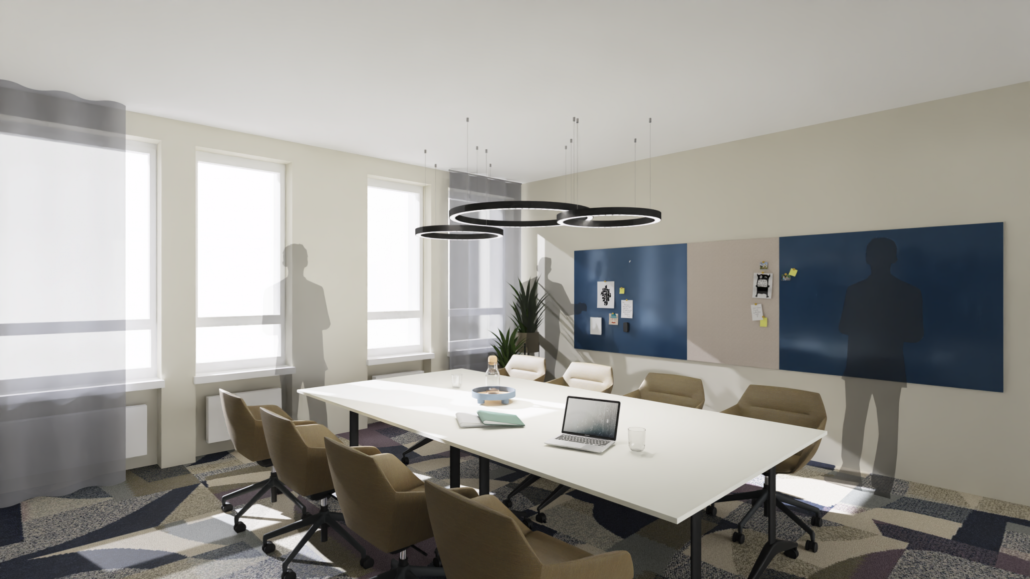 Visualisierung Büro