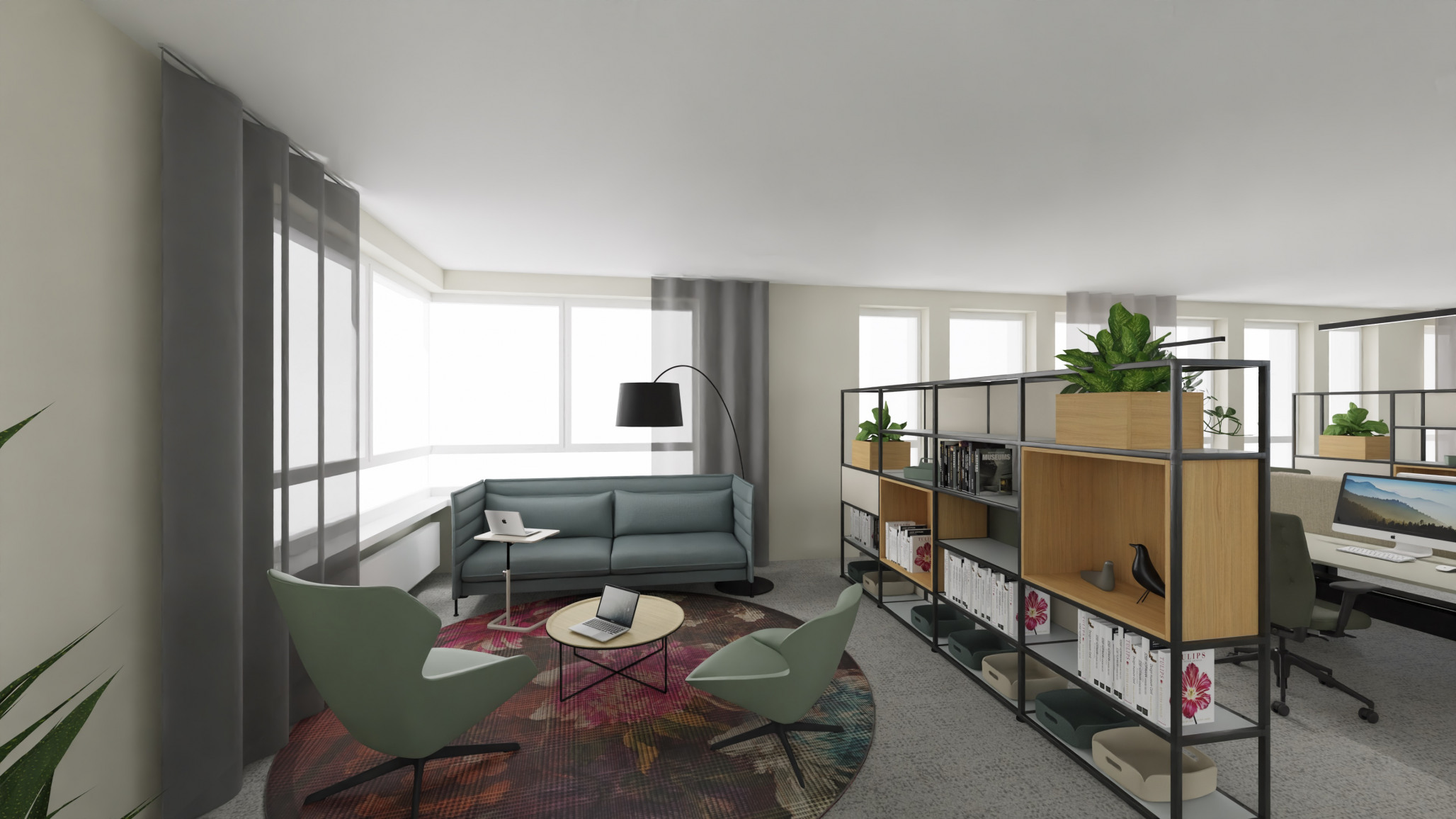 Visualisierung Büro