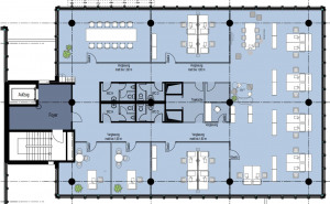Grundriss O2 4 OG - 466 m²