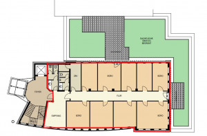 Grundriss 1.OG - 370 m²