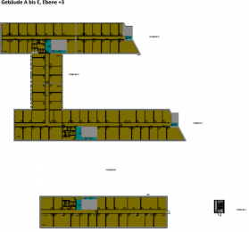 Grundriss_Gebäude A bis E, Etage 3