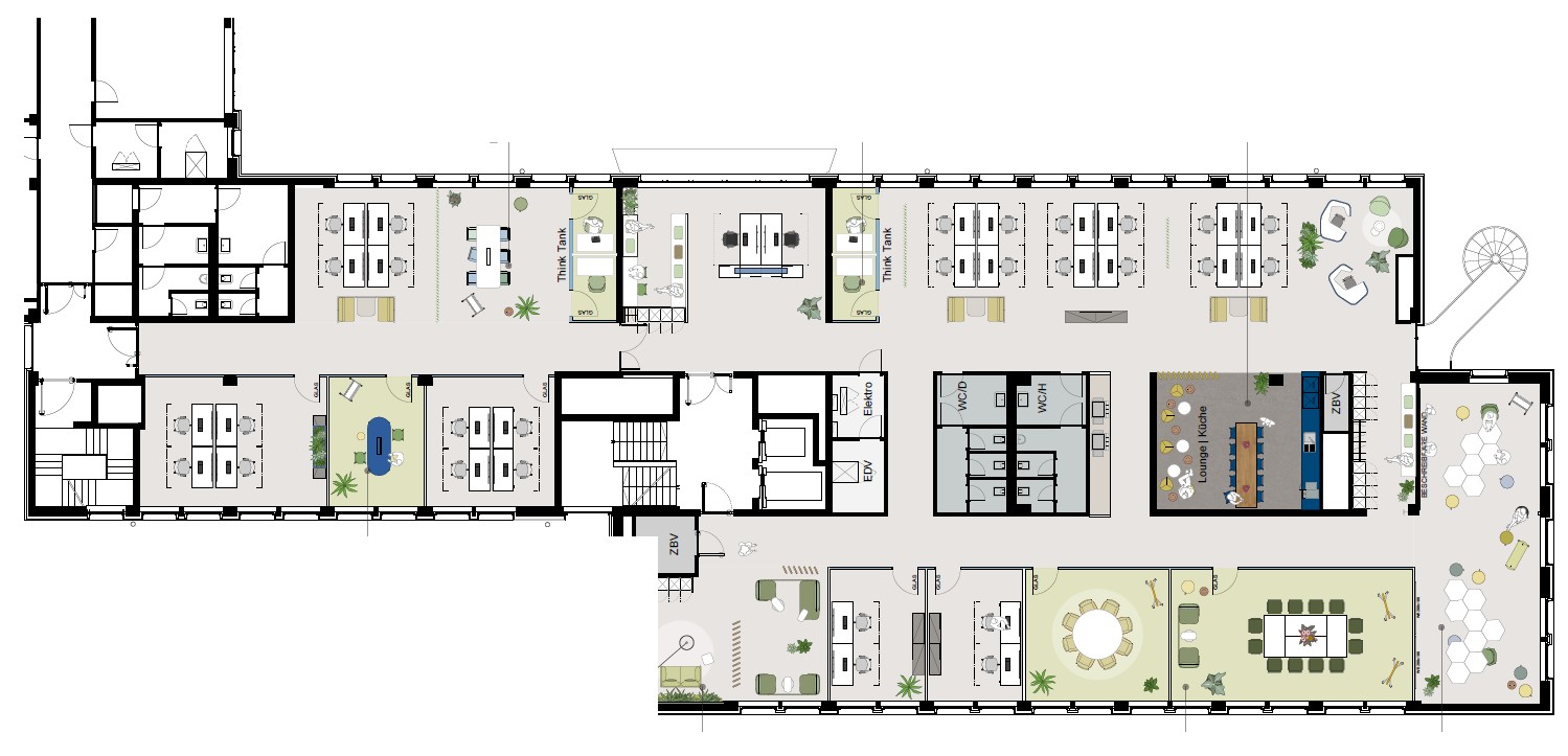 Grundriss Regelgeschoss BT E