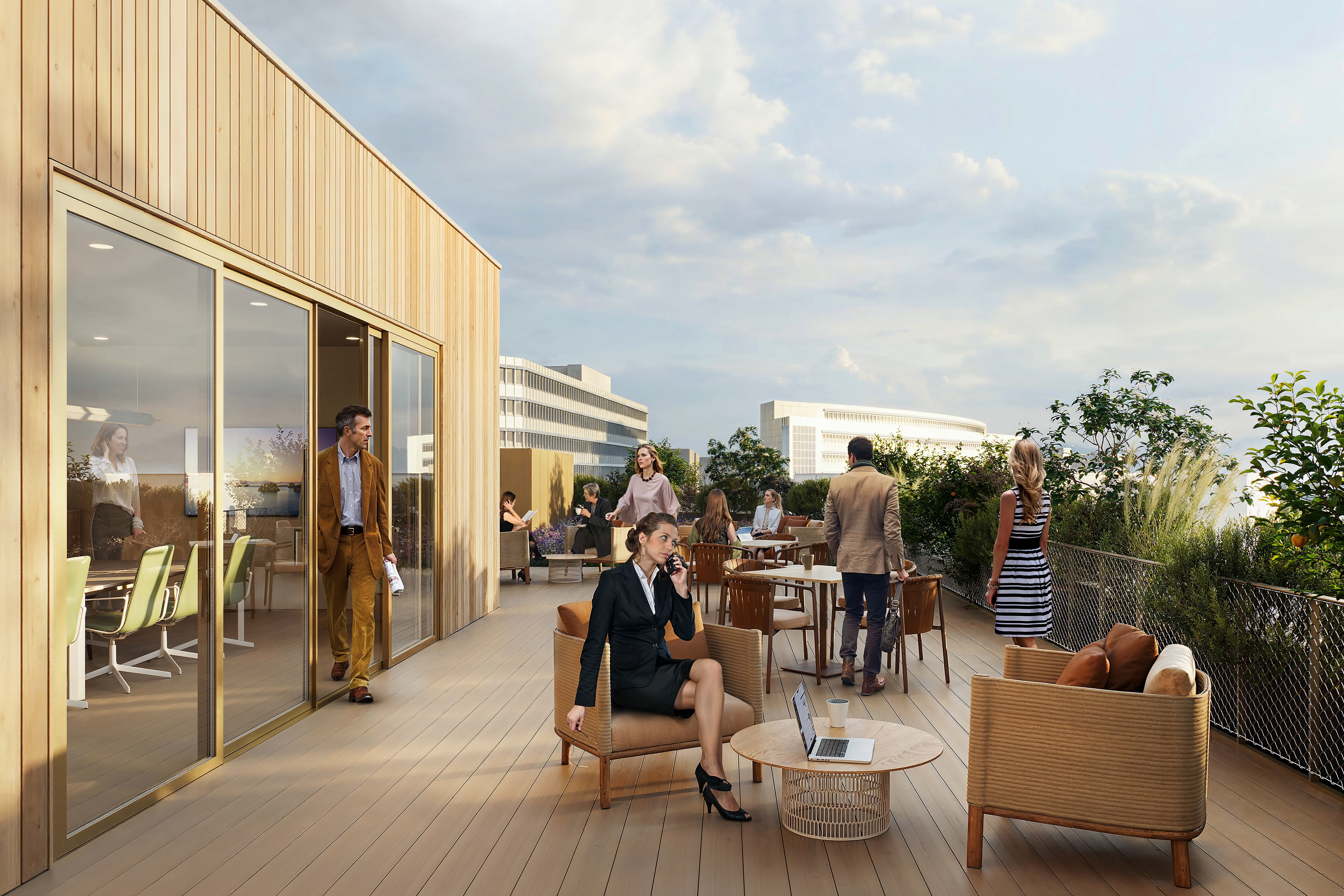 Dachterrasse