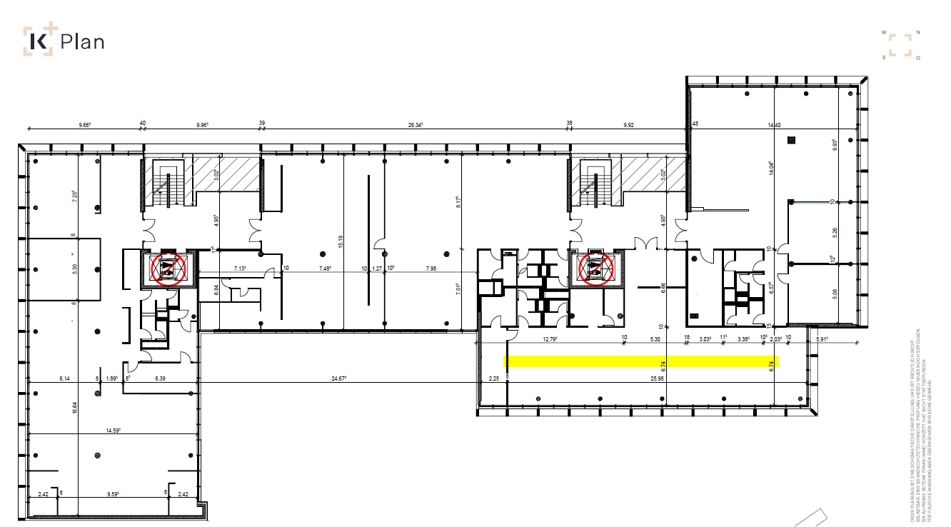 Gundriss 3.OG (294 m²)