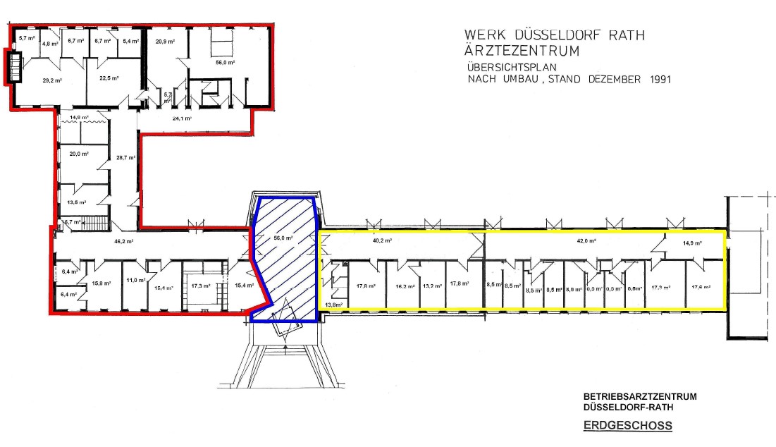 Grundriss EG - Ärztehaus 