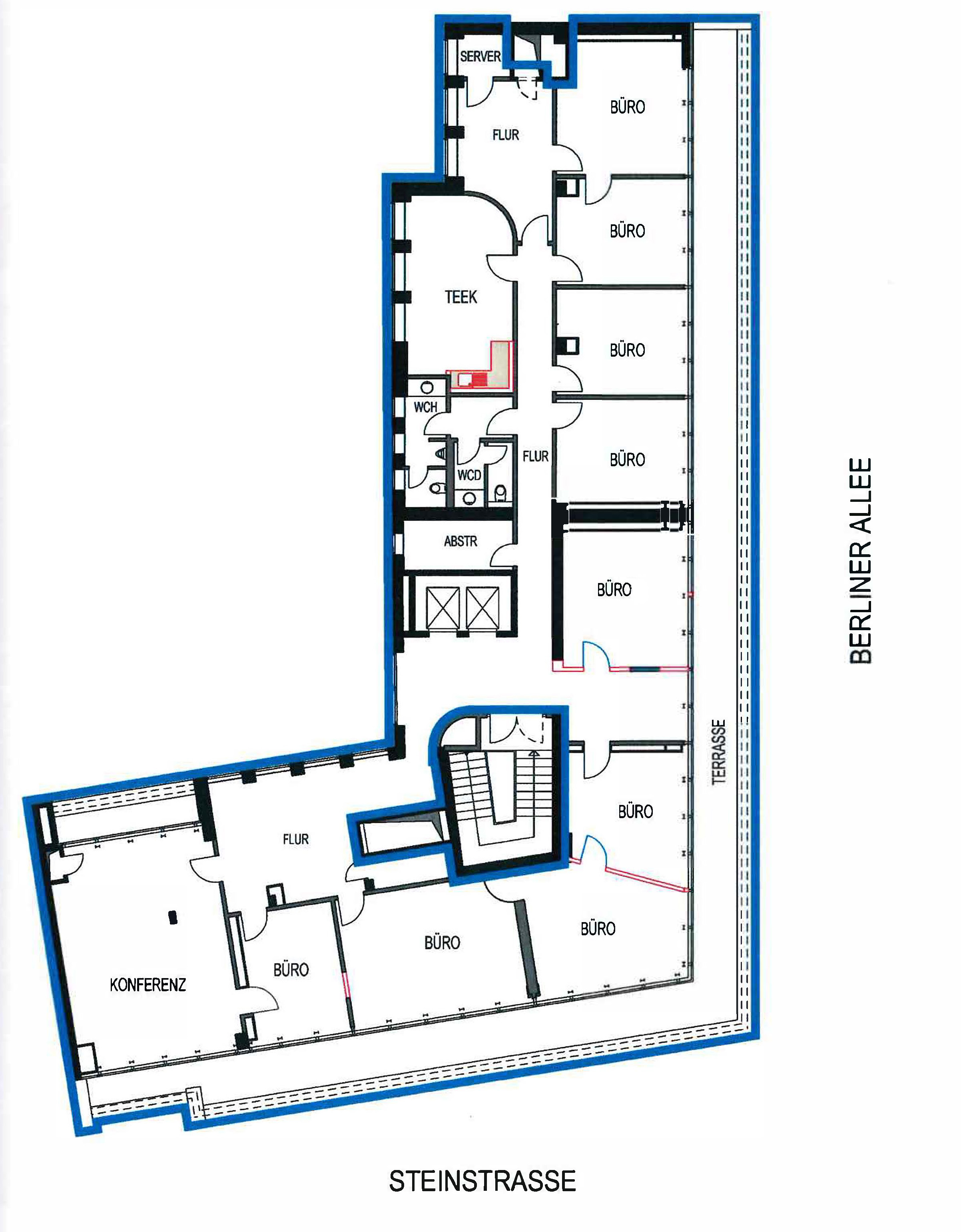 Grundriss Düsseldorf