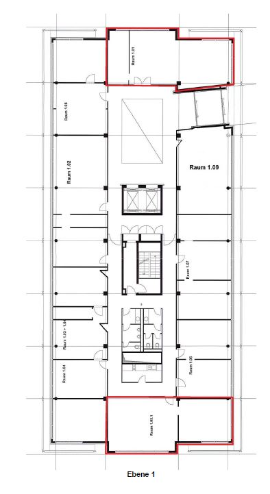 Grundriss Ebene 1