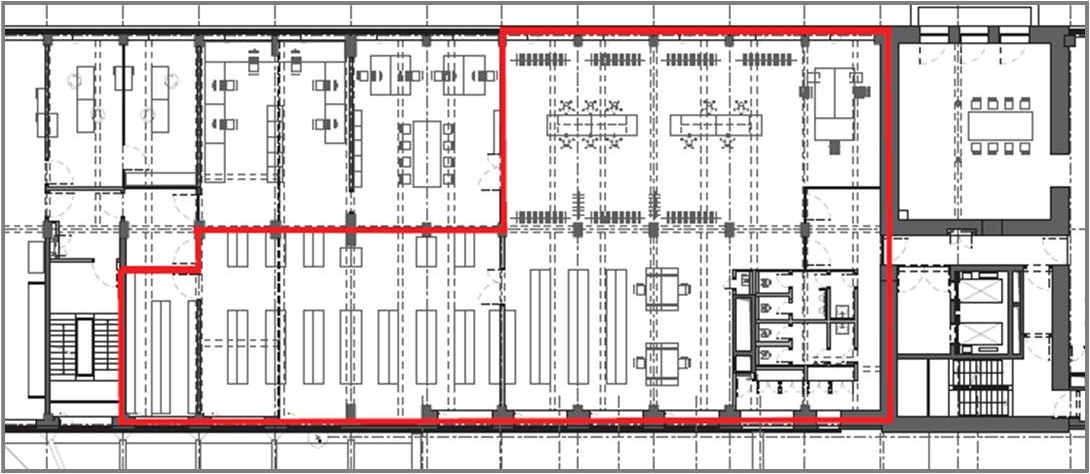 21 Grundrißplan 2.OG Bauteil 4.2+4.3
