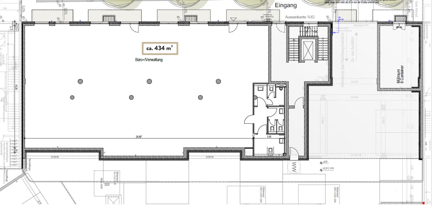 Grundriss EG - 434 m²