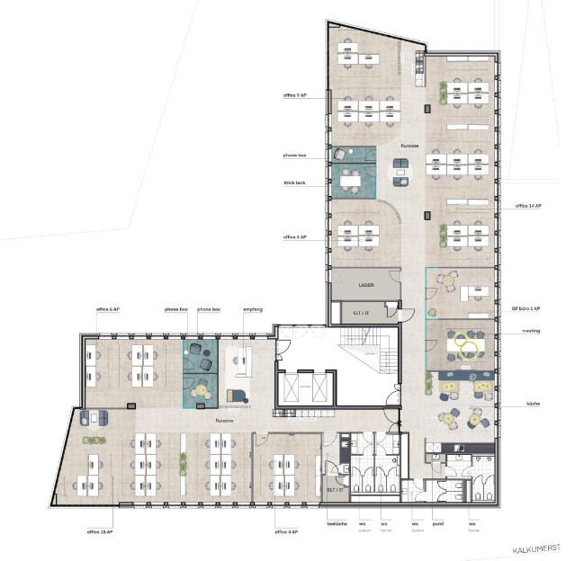 Grundriss Regelgeschoss