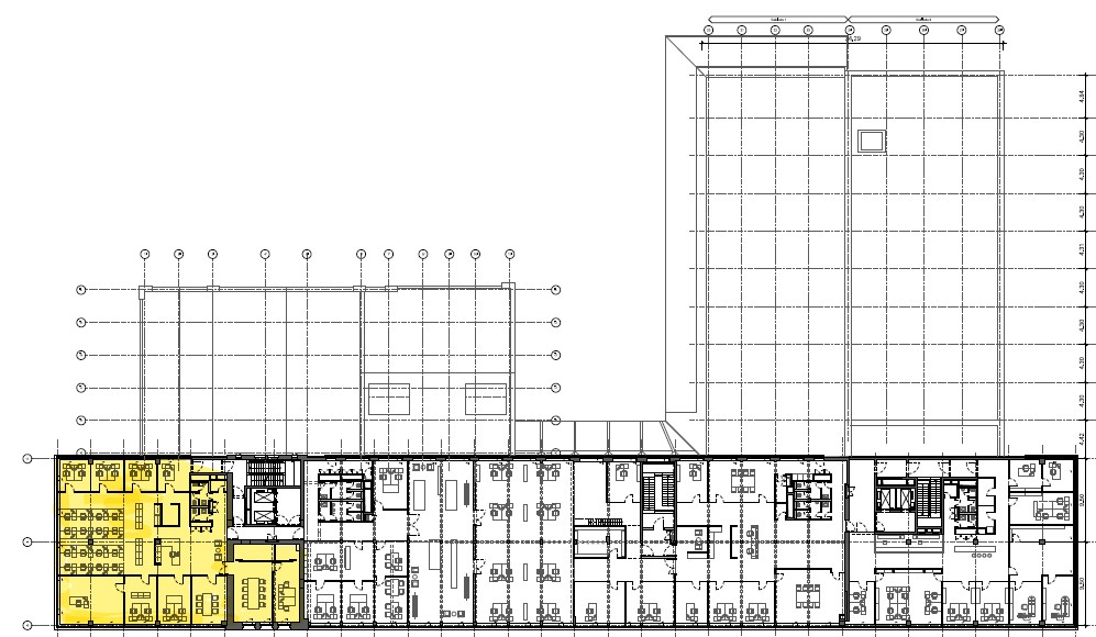 Grundriss 6.OG - 455 m²
