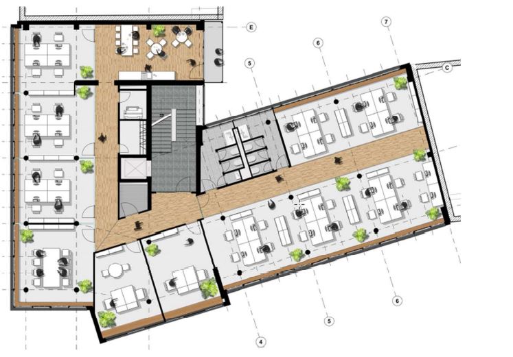 Grundriss Regelgeschoss 3 OG