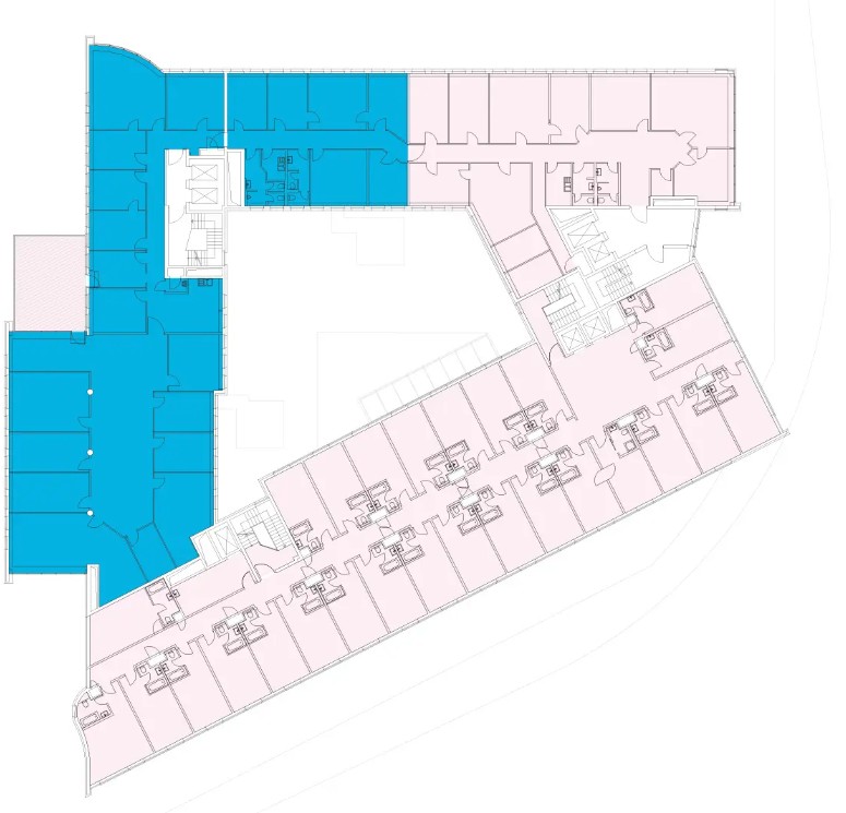 Grundriss 2.OG - 815 m²