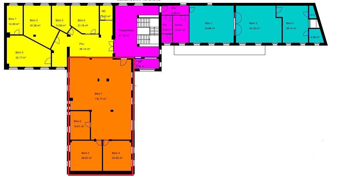 Grundriss 1.OG - 205,67 m²