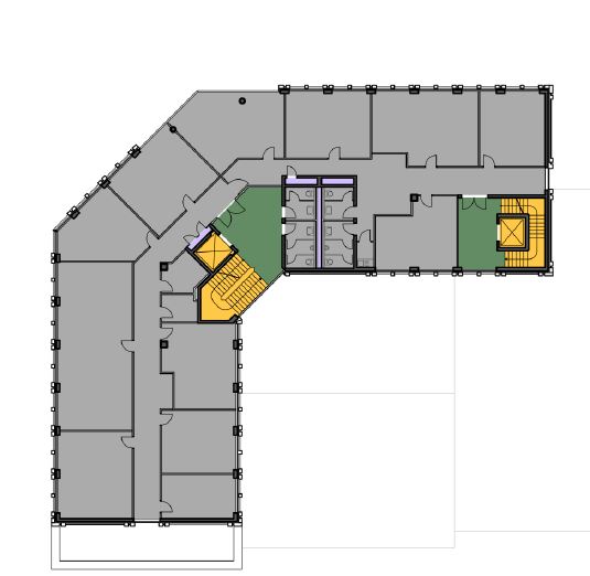 Grundriss 3.OG - 601 m²