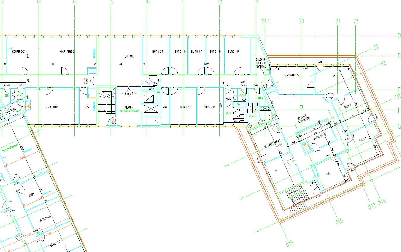 Grundriss 4.OG - 620 m²