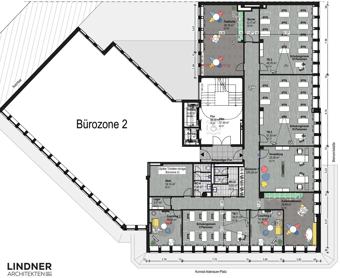 Grundriss Regelgeschoss