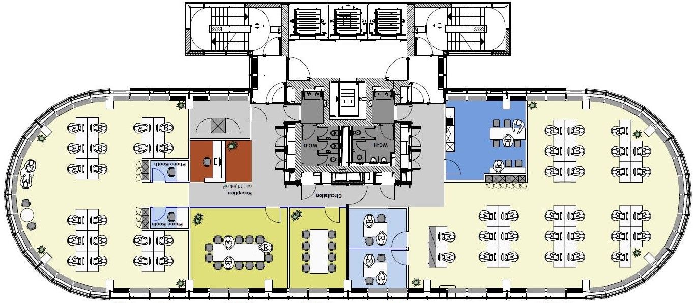 Beispielplanung Open Space