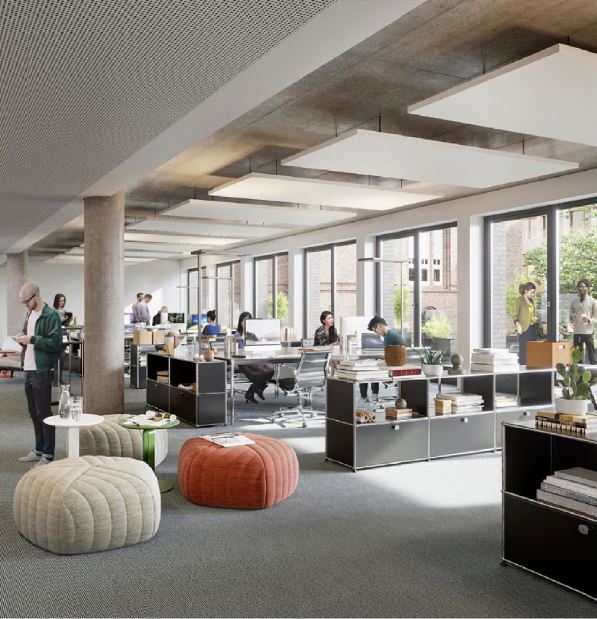 Beispielplanung Büro