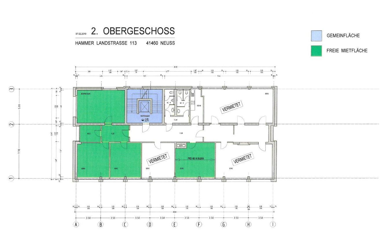 Grundriss 2 OG - 126 m²