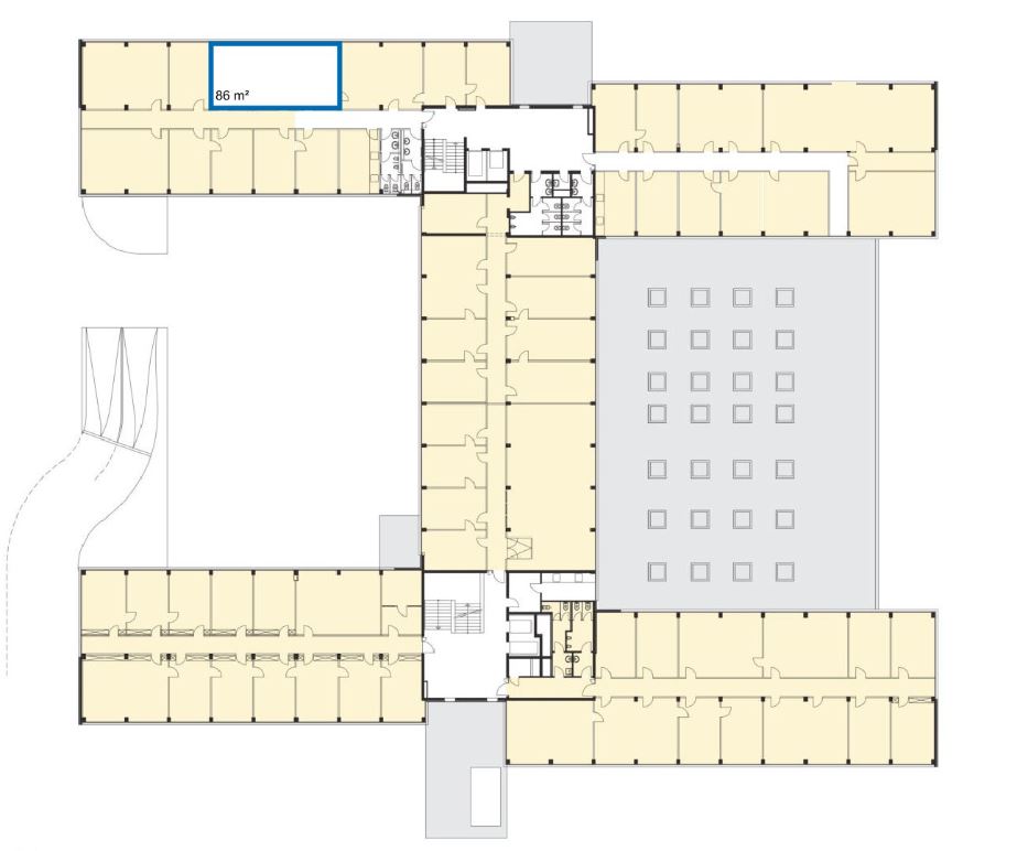 Grundriss 1.OG - 86 m²