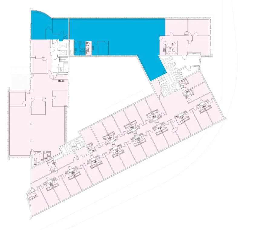 Grundriss 4 OG - 457,63 m²