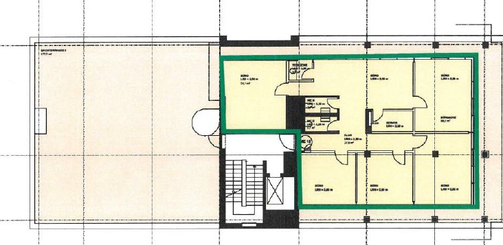Grundriss 6.OG -159,30 m²