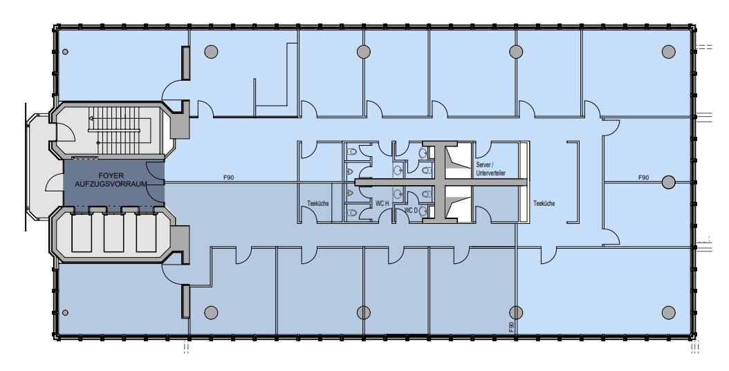 Grundriss O4 8 OG - 563 m²