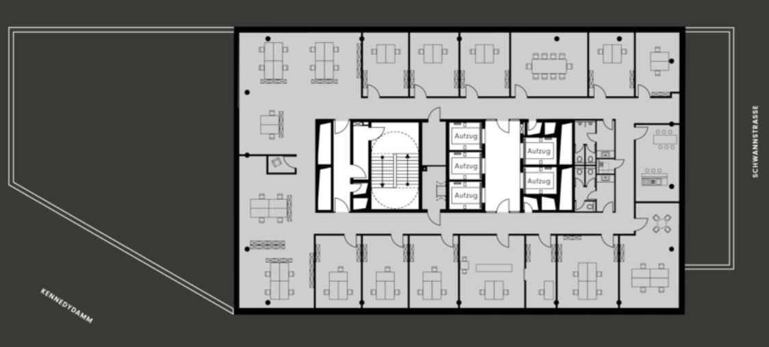 Grundriss 13 OG-17 OG