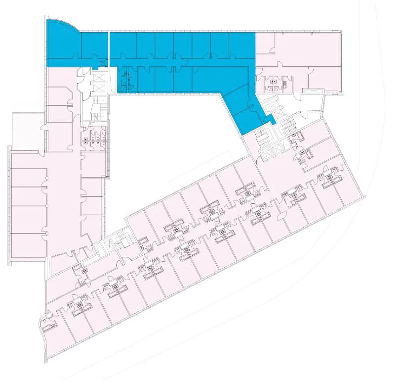 Grundriss 3 OG - 447,49 m²