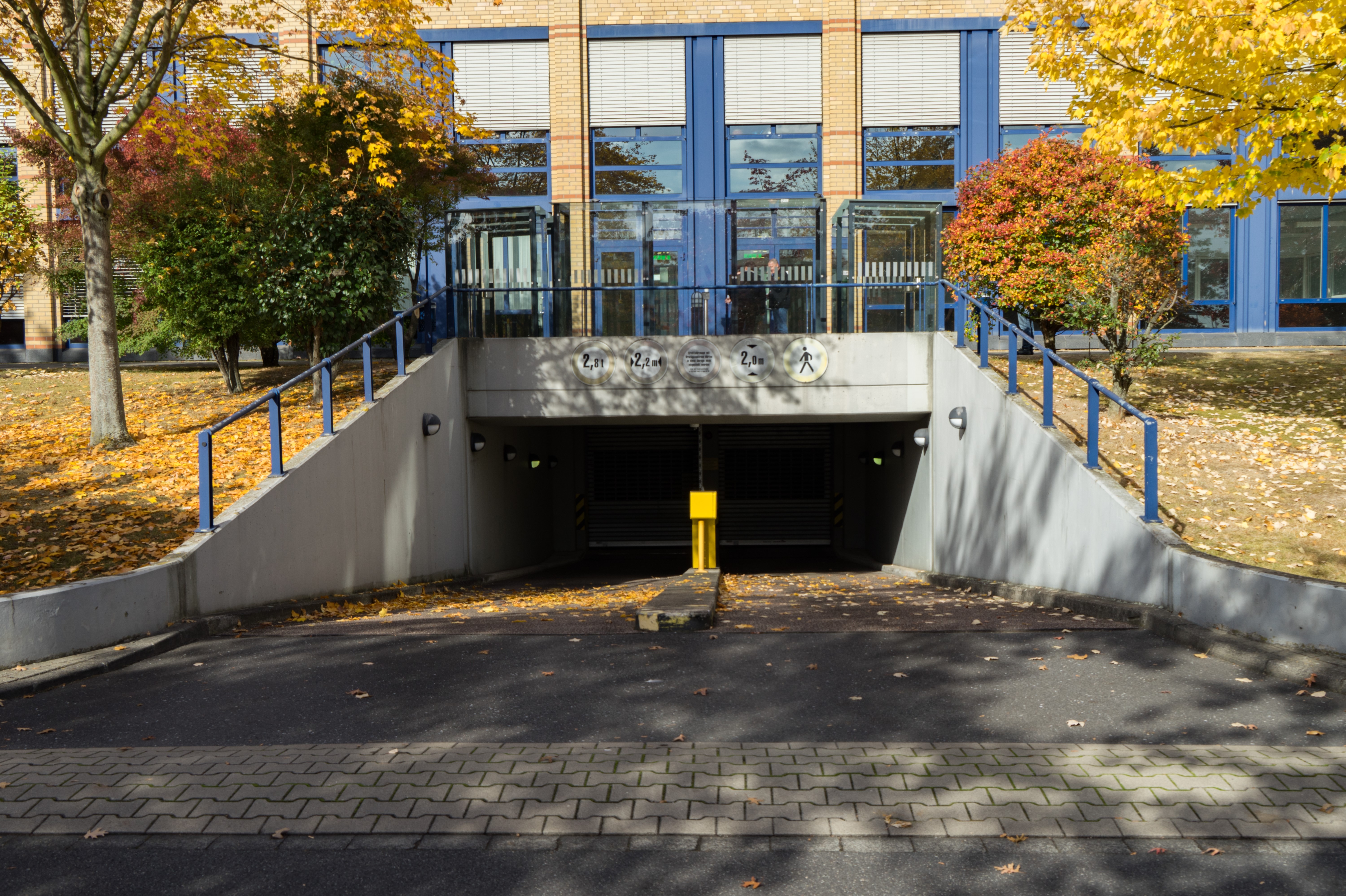 Einfahrt Tiefgarage