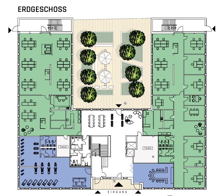 Grundriss Erdgeschoss