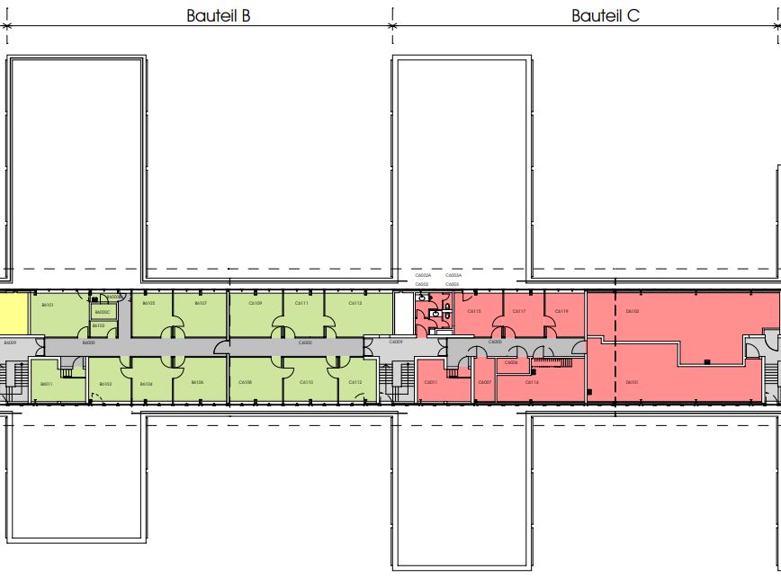 Grundriss 6.OG - 510,00 m²