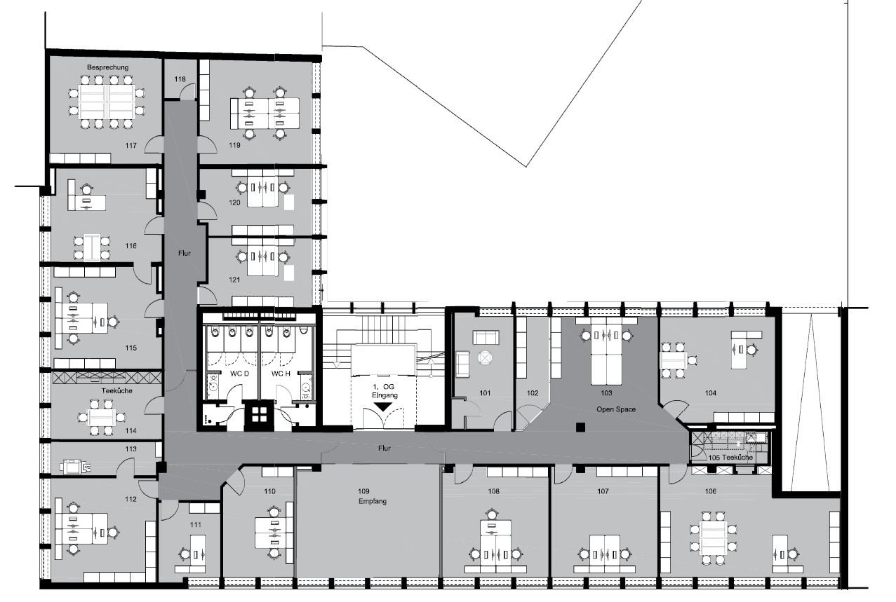 Grundriss 1 OG