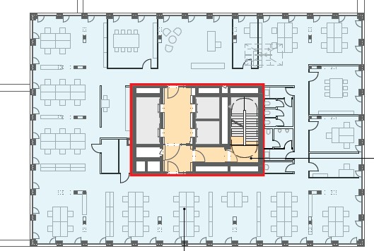 Grundriss 7.OG-12.OG