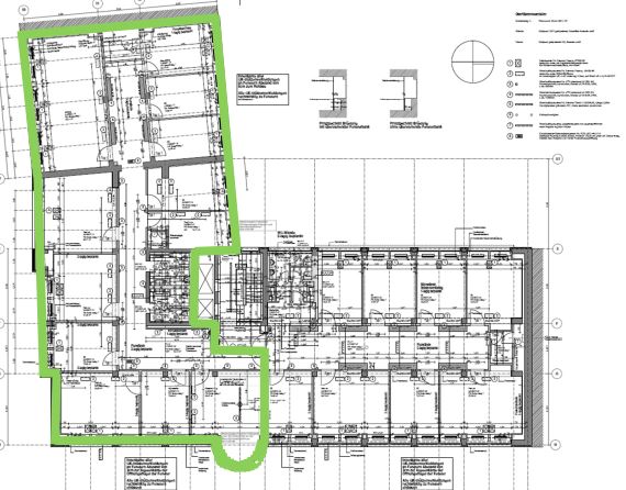 Grundriss 5 OG - 348 m²