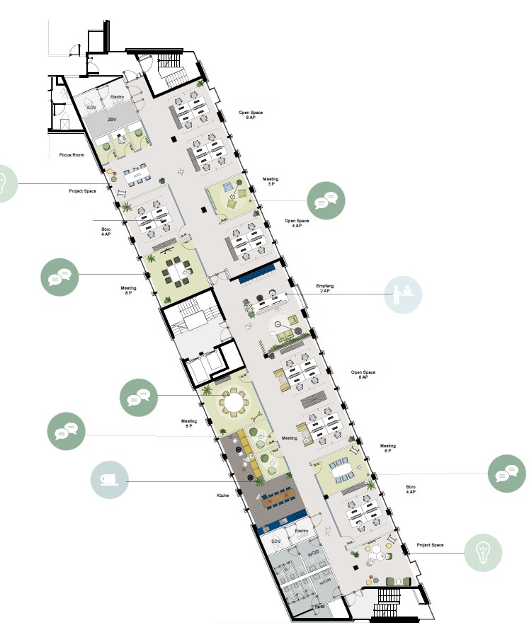 Grundriss Regelgeschoss BT A