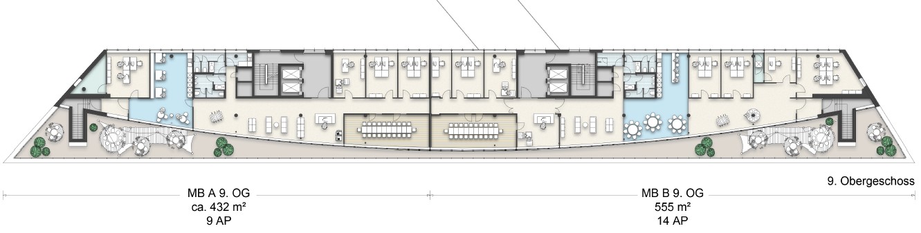Grundriss 9.OG