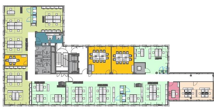 Grundriss 3.OG Nr. 19a - 720 m²