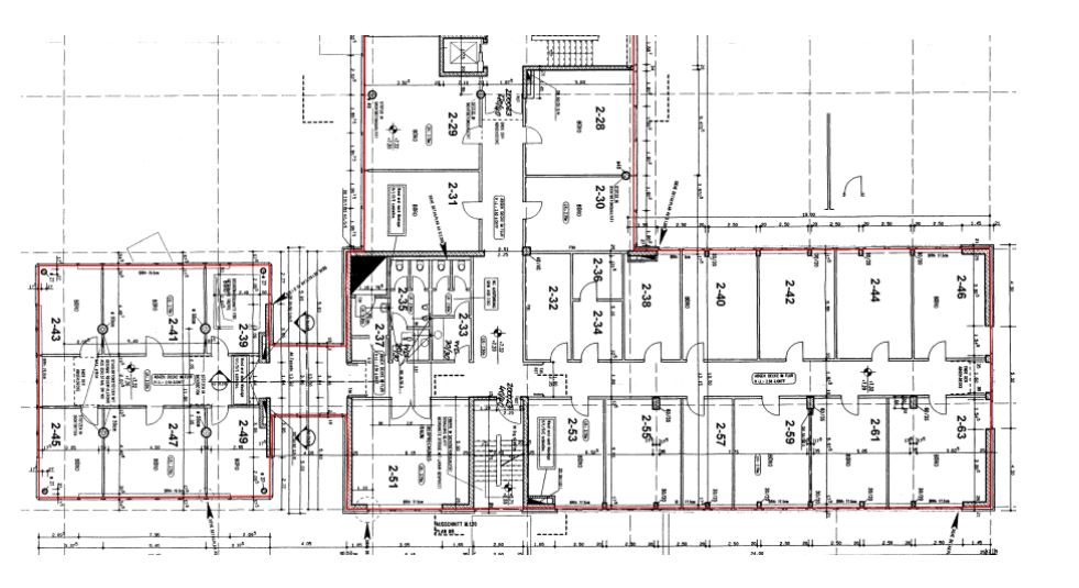 Grundriss 2.OG Hausnr. 11 - 709,44 m²