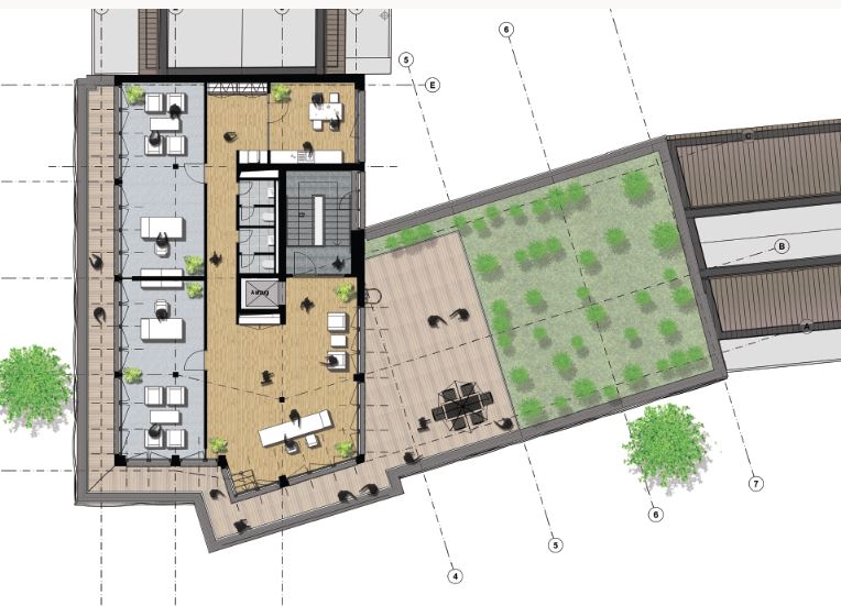 Grundriss Staffelgeschoss