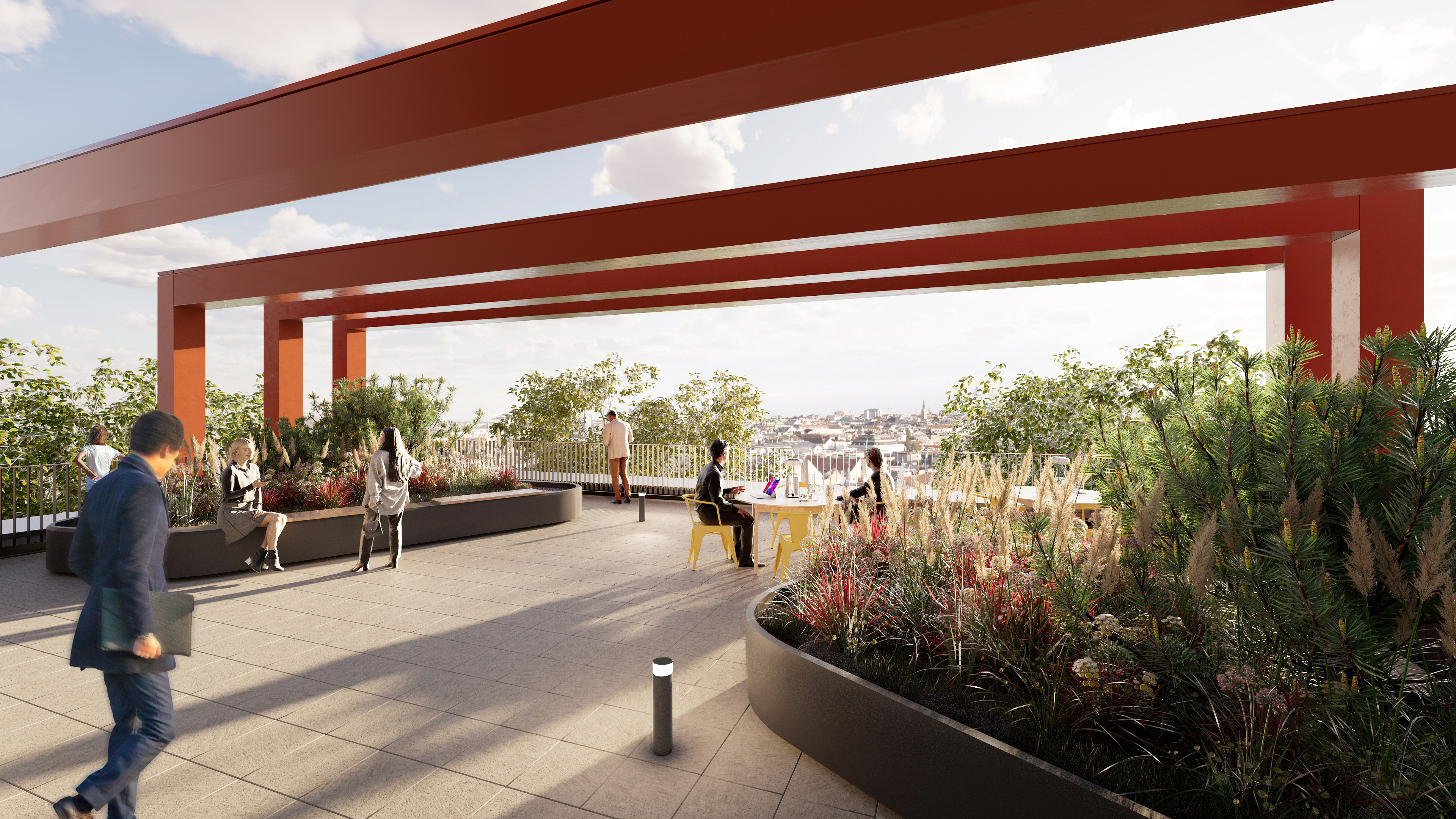 Dachterrasse