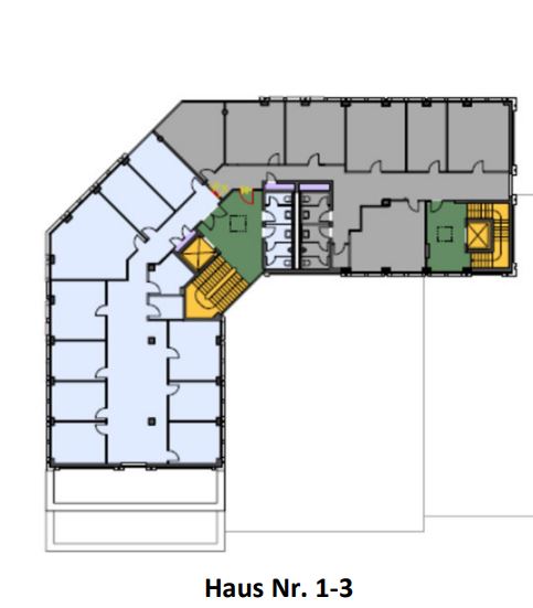 Grundriss 4.OG - Haus 1-3