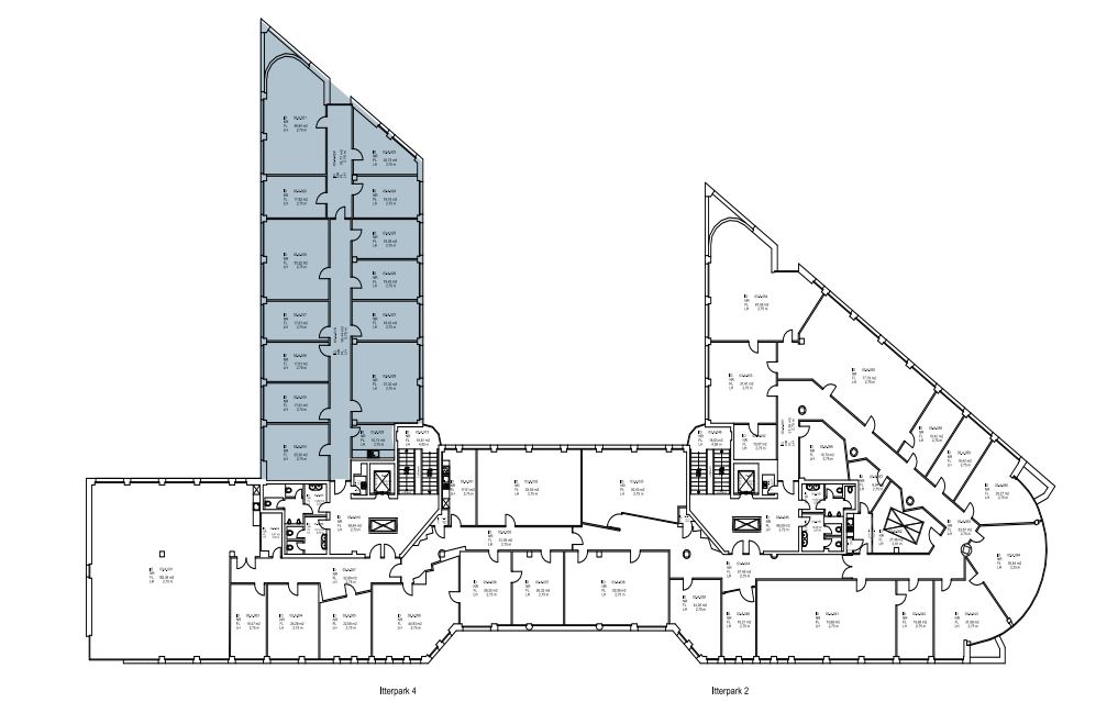 Grundriss 3.OG - 420,14 m²