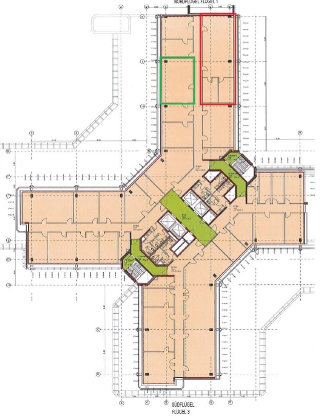Grundriss 7 OG - 64,50 m²