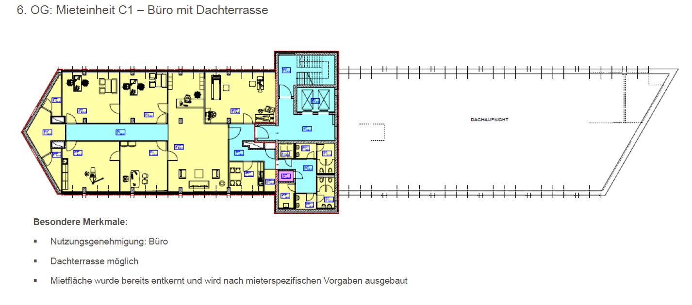 Grundriss 6.OG