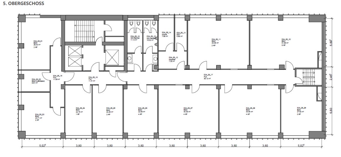 Grundriss 5.OG